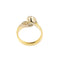 Bague Bague en or blanc et or jaune 18 ct avec aigue-marine 1,50 ct 58 Facettes 37206