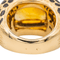 Bague 52 Dior Mitza - Bague cocktail en or jaune 18 carats et citrine 58 Facettes 3726306CN