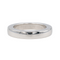 Bague 53 Omega Ruban Confort - Bague alliance en or blanc avec diamant 58 Facettes 3754386CN