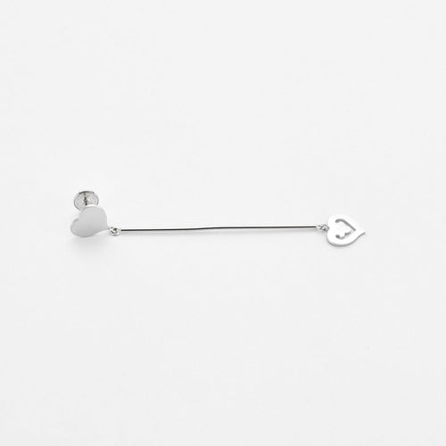 Boucles d'oreilles OJ PERRIN - Boucles d'oreilles COEUR LEGENDE 58 Facettes DV0462-1