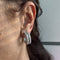 Boucles d'oreilles Boucles d’oreilles en or blanc 18 kt avec 316 diamants 58 Facettes 37833