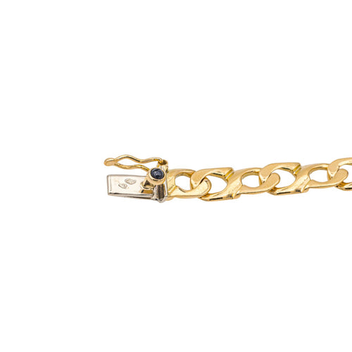 Bracelet Caplain Saint André - Bracelet en or jaune 18 carats et saphir 58 Facettes 3784957CN