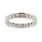 Bague 53 Alliance éternité - Bague en or blanc 18 carats et diamants 1,20 ct 58 Facettes 37862