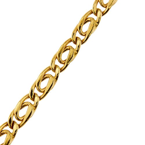 Bracelet Bracelet homme maille œil de tigre en or jaune 18 ct 58 Facettes 37917