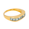 Bague 56 Balmain - Bague en or jaune 18 carats sertie de topazes 58 Facettes 3794845CN