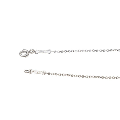 Collier Tiffany & Co - Collier Open Heart en or blanc 18 carats et diamants 58 Facettes 3797977RV