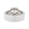 Bague 52 Chopard Happy Diamonds - Bague cœur en or blanc et diamant 58 Facettes 3798070RV