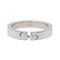 Bague 53 Chaumet Liens évidence - Bague alliance en or blanc 58 Facettes 3798777CN