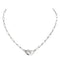 Collier Dinh Van Menottes - Collier en or blanc 58 Facettes 3798779CN