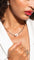 Collier Dinh Van Menottes - Collier en or blanc 58 Facettes 3798779CN