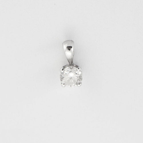 Pendentif Pendentif Diamant Or Gris 58 Facettes DV0305-2