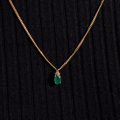 Pendentif Pendentif Emeraude Diamants 58 Facettes DV0450-2