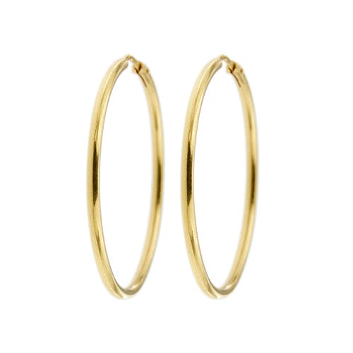 Boucles d'oreilles Boucles d’oreilles créoles en or jaune 18 ct 58 Facettes 38413