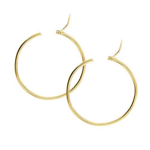 Boucles d'oreilles Boucles d’oreilles créoles en or jaune 18 ct 58 Facettes 38413