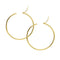 Boucles d'oreilles Boucles d’oreilles créoles en or jaune 18 ct 58 Facettes 38413