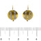 Boucles d'oreilles Boucles d’oreilles en or jaune 18 ct et diamants 58 Facettes 38429