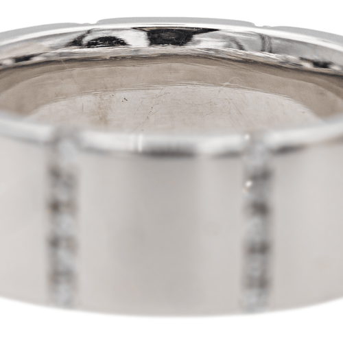 Bague 52 Bague en or blanc 18 carats sertie de diamants 58 Facettes 3846120CN