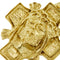 Pendentif Croix avec Christ - Pendentif en or jaune 18 ct 58 Facettes 38503