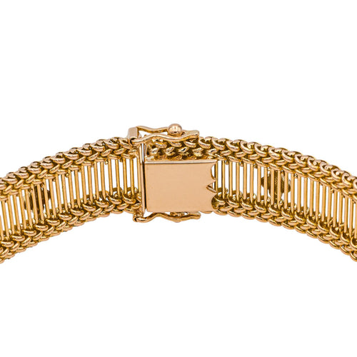 Bracelet Bracelet en or rose 18 carats 58 Facettes 3855410CN