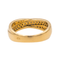 Bague 54 Bague en or jaune 18 carats sertie de diamants 58 Facettes 3855439CN