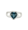 Bague 52 Piaget - Bague Coeur Topaze bleue 58 Facettes DV0110-1