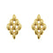 Boucles d'oreilles Boucles d’oreilles maille panthère en or jaune 18 ct 58 Facettes 38668