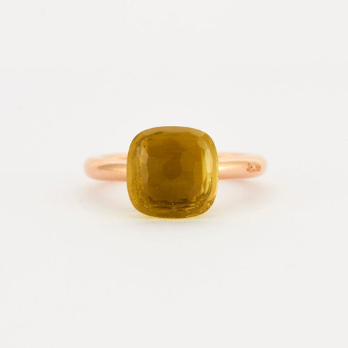 POMELLATO - Bague NUDO Quartz lemon