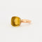 Bague 51 POMELLATO - Bague NUDO Quartz lemon 58 Facettes DV0343-32