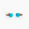 Boucles d'oreilles POMELLATO - Boucles d'Oreilles "Capri" Turquoises et Rubis 58 Facettes DV0424-1