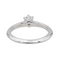 Bague 51 Tiffany & Co - Bague solitaire en platine sertie d’un diamant 58 Facettes 3875045RV