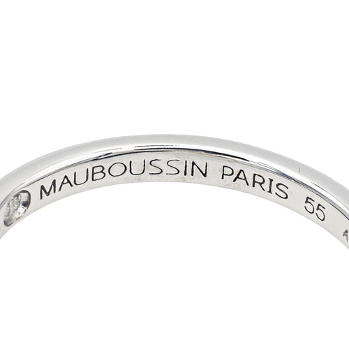 Bague 55 Mauboussin Étoile de vie - Bague en or blanc 18K et diamants 58 Facettes 3876018CN