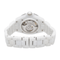 Montre Chanel J12 - Montre en céramique blanche à index diamants 58 Facettes 3883327CN