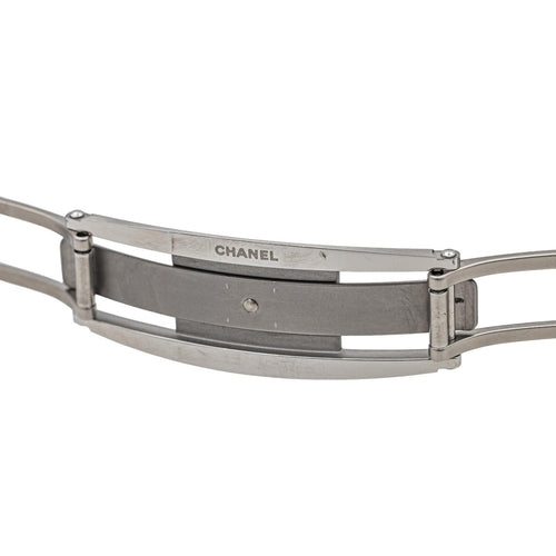 Montre Chanel J12 - Montre en céramique blanche à index diamants 58 Facettes 3883327CN