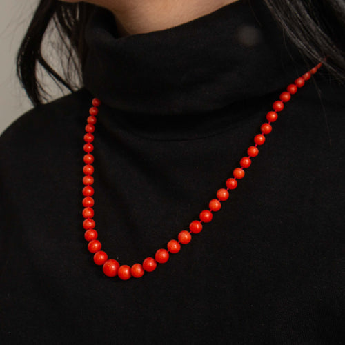 Collier Sautoir Corail 58 Facettes DV0162-3