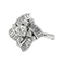 Bague 55 Bague Or blanc Diamant 58 Facettes 3904032CN