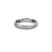 Bague 54 STERN - Anneau en Or Gris et Diamants 58 Facettes DV0433-3