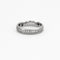 Bague 54 STERN - Anneau en Or Gris et Diamants 58 Facettes DV0433-3-54