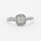 Bague 50 TIFFANY - Bague "Soleste" Platine et Diamants 58 Facettes DV0426-1