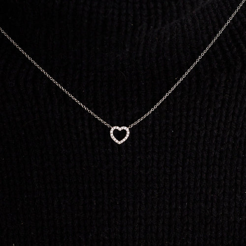 Collier TIFFANY - Collier "Metro Coeur" Diamants 58 Facettes DV0426-3