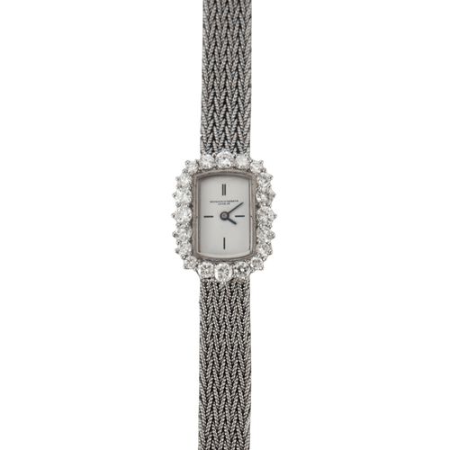 Montre VACHERON CONSTANTIN - Montre or blanc et diamants 58 Facettes DV0304-1