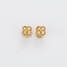 Boucles d'oreilles VAN CLEEF & ARPELS - Boucles d'Oreilles "Alhambra", Or Jaune et Diamants 58 Facettes DV0447-2