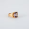 Bague 59 Bague pierre violette 58 Facettes DV0099-8