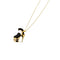 Collier Salvatore Ferragamo New Renaissance - Collier long 81 cm en or jaune 18 carats 58 Facettes 39527