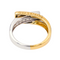 Bague 57 Guy Laroche - Bague en or jaune et blanc 18 carats et diamants 58 Facettes 3956321CN