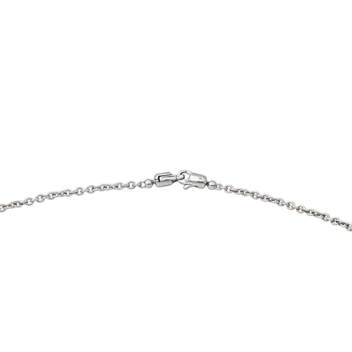 Collier Collier en or blanc 18 carats serti de diamants 58 Facettes 3970466CN