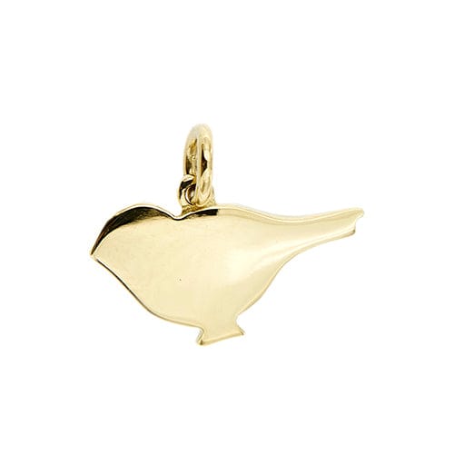 Pendentif DODO - Pendentif moineau en or jaune 18 carats 58 Facettes 39824