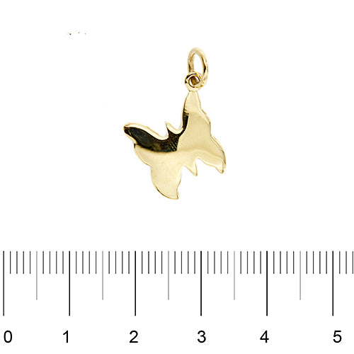 Pendentif Dodo - Pendentif papillon en or jaune 18 ct 58 Facettes 39825