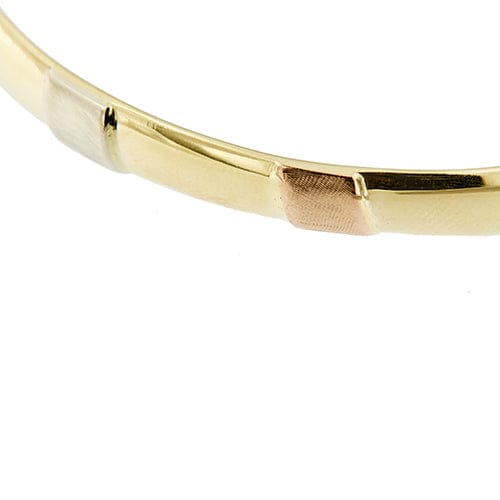 Bracelet Bracelet rigide trois ors en or 18 ct 58 Facettes 39829