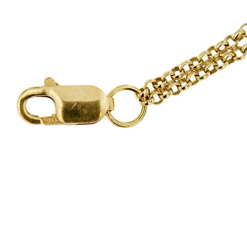 Bracelet Bracelet à segments émaillés en or jaune 18 ct 58 Facettes 39832