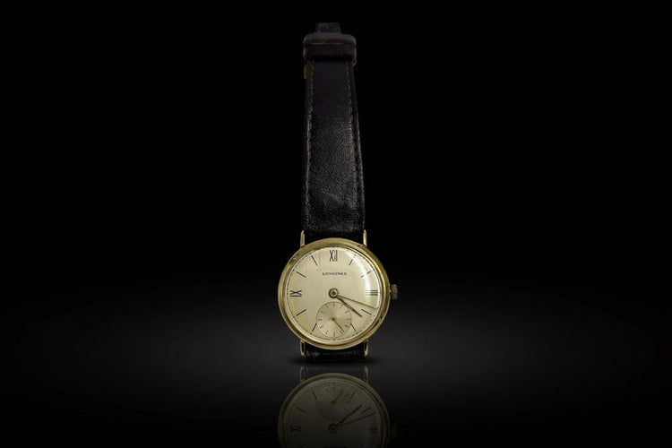 Montre Longines - Montre bracelet vintage en or jaune 18 carats 58 Facettes